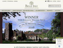 Tablet Screenshot of belle-isle.com